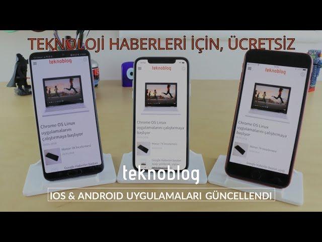 Teknoblog iOS ve Android Uygulamaları: Teknoloji haberleri elinizin altında