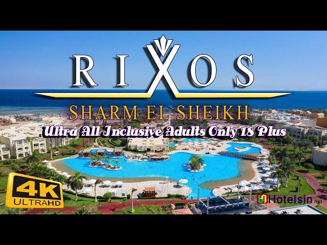 Rixos Sharm El Sheikh Adults Only | Best Resorts All Inclusive Egypt!