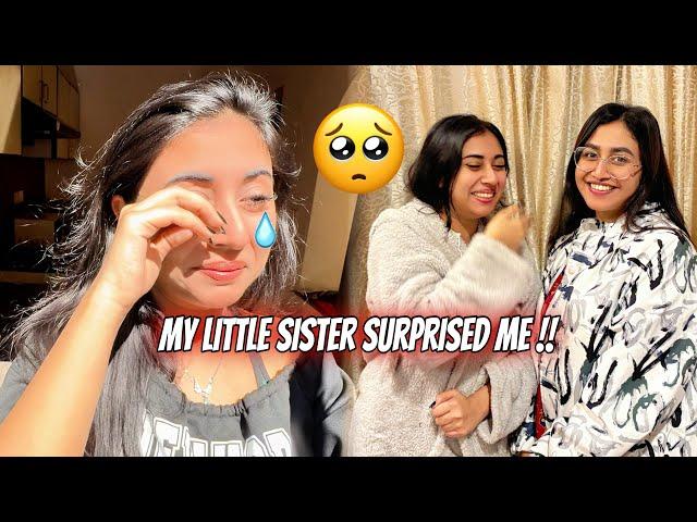 I MET MY SISTER AFTER 1 month ️ || DUBAI SA NEPAL AKELI A GAI TO SURPRISE ME !  #alizehjamali