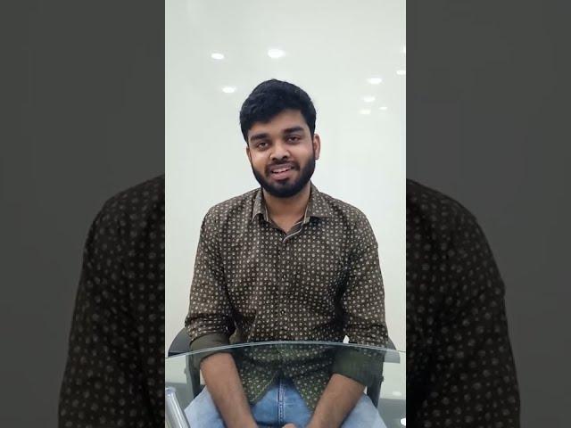 Student's Testimonial/Review about QSpiders  | Om Wangwad