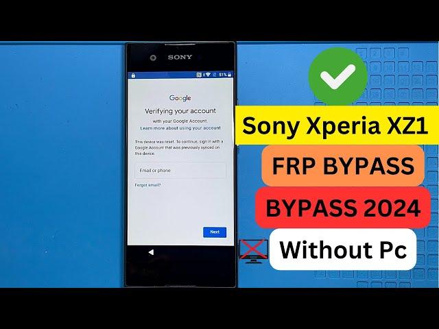 LatestSony Xperia XA1 Frp Bypass Without Pc | All Sony Xperia Frp Unlock 2024