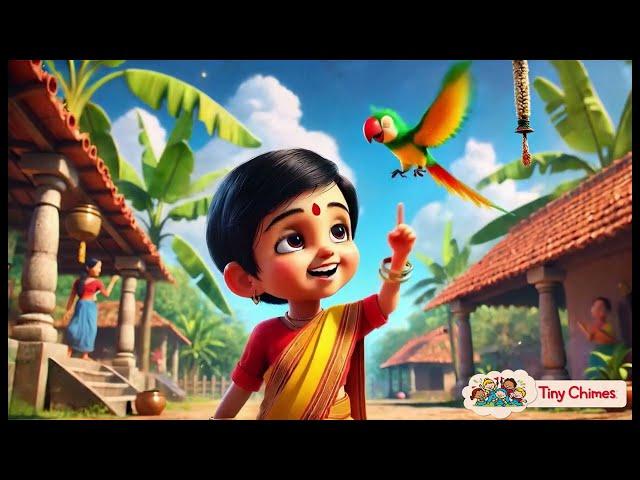 Chitti Chilakamma Amma Kottinda | Telugu Rhymes | Tiny Chimes Kids Entertainment