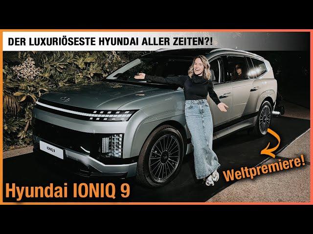 Hyundai IONIQ 9 im Test (2025) Weltpremiere des NEUEN Luxus SUV! Review | 7-Sitzer | Preis | Elektro