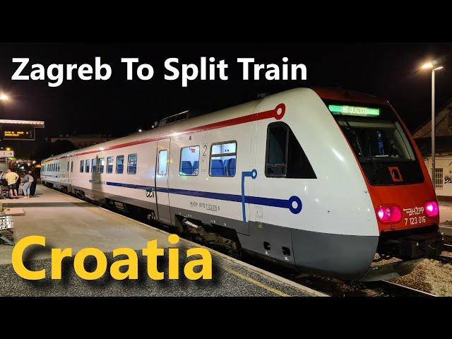 Scenic tour of Croatia: train journey from Zagreb to Split / A Tragic Event  of 1974