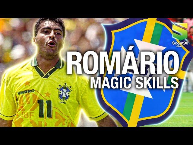 Romário - Insane Skills, Dribles & Gols pela Seleção Brasileira | HD