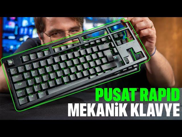 KONFORLU MEKANİK KLAVYE | Pusat Rapid Pro İnceleme