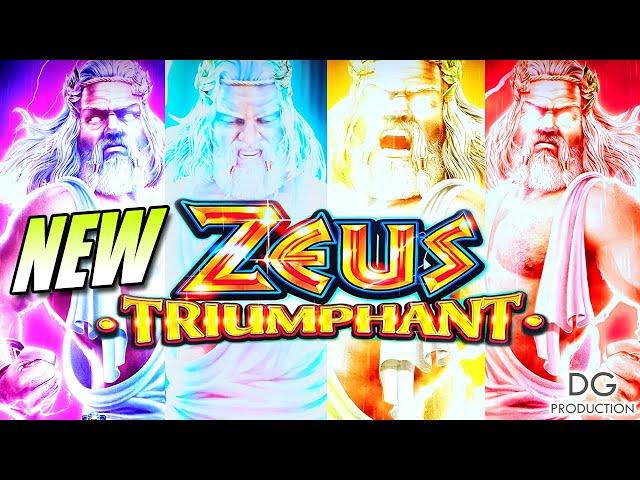 NEWOMG Zeus Triumphant Battle for Victory of Madness Slot Machine Las Vegas Casino Light & Wonder