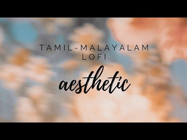 aesthetic tamil- malayalam lofi songs to relax 