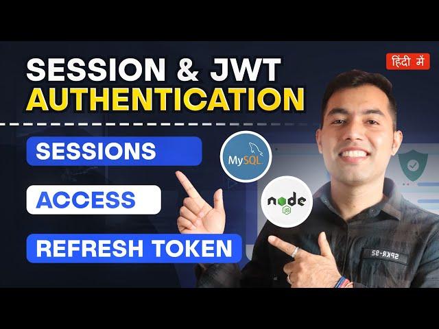 Hybrid Authentication: Secure & Fast Login with Sessions  +  JWT (Access & Refresh Token)