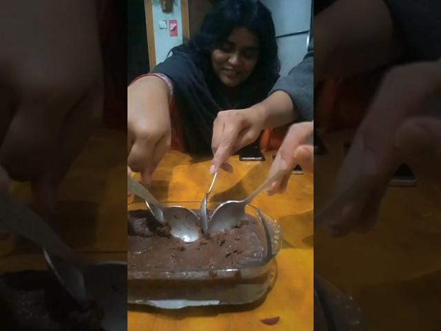 Trying to eat FROZEN PUDDING #food #shortsfeed #youtube #youtubeshorts #haleemasadia #foodvlog