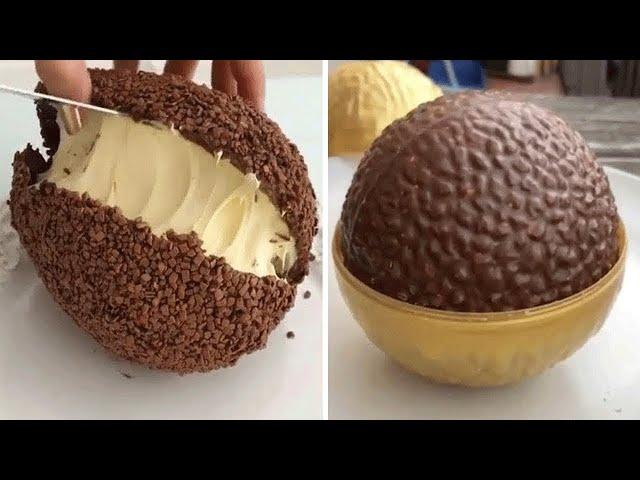 Homemade Chocolate Ice Cream | Best Chocolate Cake Decorating Ideas | EASY CAKES DECORATING IDEAS #1