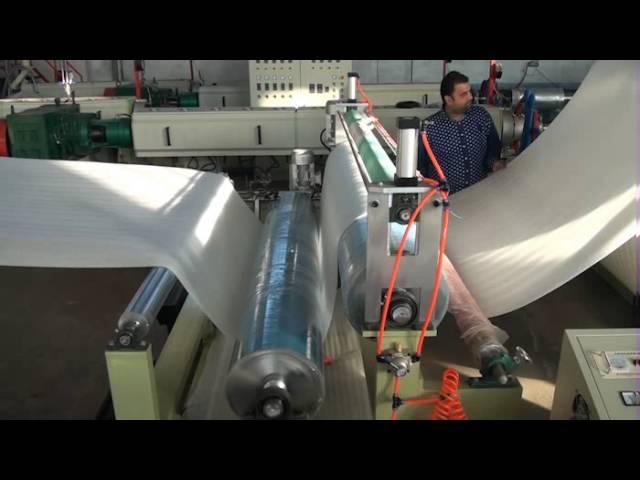 pe foam film production line