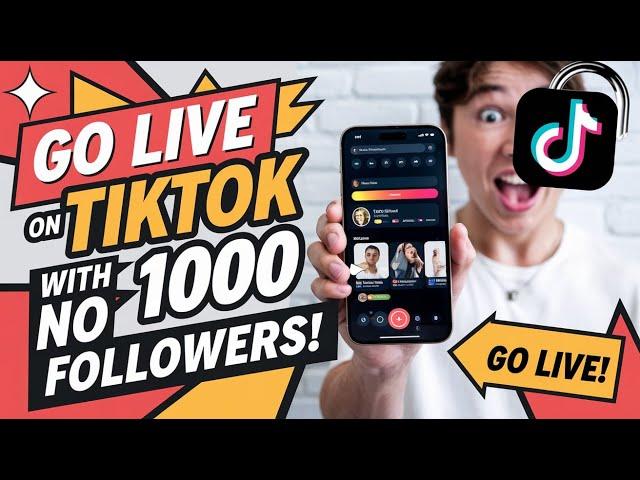 Как да отидете на живо в Tiktok без 1000 фенове