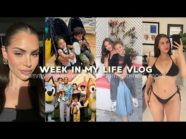 Week In My Life as a Mommy of 3 Mommy Makeover Update, Family Time, Quick Makeup Routine & More!