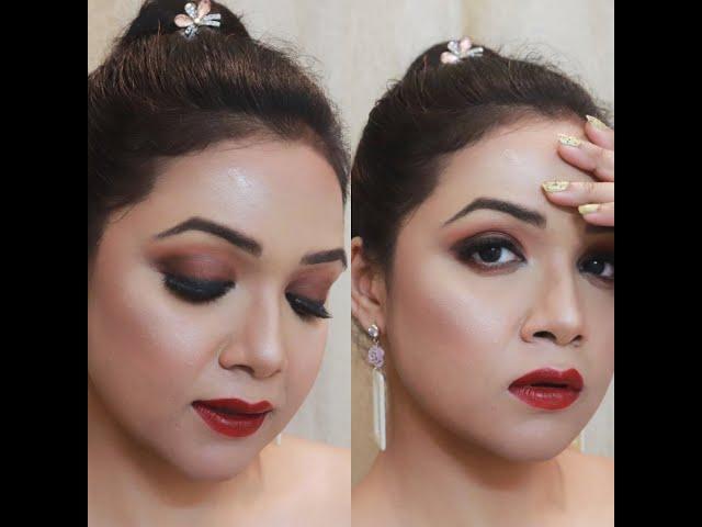 Soft Smokey Eyes For Beginners || Smokey But Subtle || Poulami Sarkar