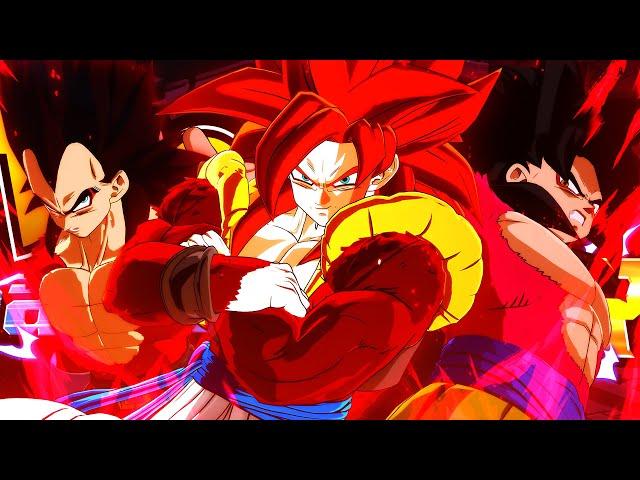 Sparking Zero SSJ4 GOGETA, SSJ4 GOKU & SSJ4 Vegeta FULL Moveset (Exclusive GAMEPLAY)