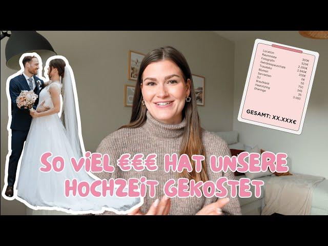 Hochzeit unter 20.000€ - so viel haben wir bezahlt