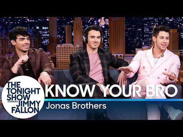 Know Your Bro with the Jonas Brothers