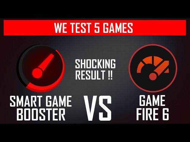 Smart Game Booster VS Game Fire 6 - Best Game Booster for PC 2021