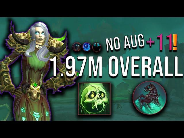 +11 Necrotic Wake Unholy DK 1.97M Overall [No Aug] M+ POV | 11.0 & 11.0.2 (S1 TWW)