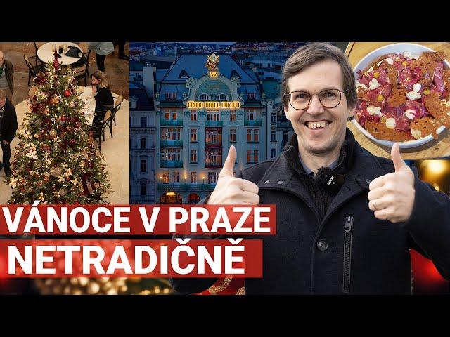 Christmas in Prague – trilobites, coffee in the Titanic and great food