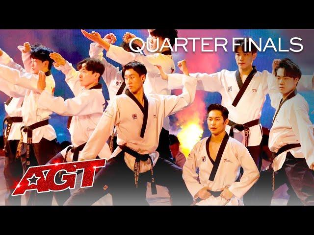 World Taekwondo Demonstration Team SURPRISES The Judges - America's Got Talent 2021