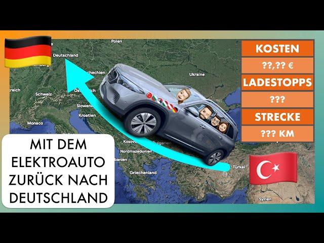 Roadtrip mit Elektroauto in die Türkei - über 7000 KM - Kosten, Ladestopps uvm. (Teil 3) (Sila Yolu)