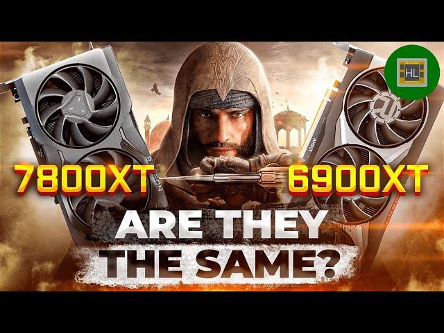 RX 7800XT vs RX 6900XT / The same GPU?