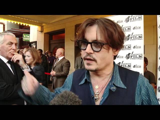 Johnny Depp at Austin Film Festival