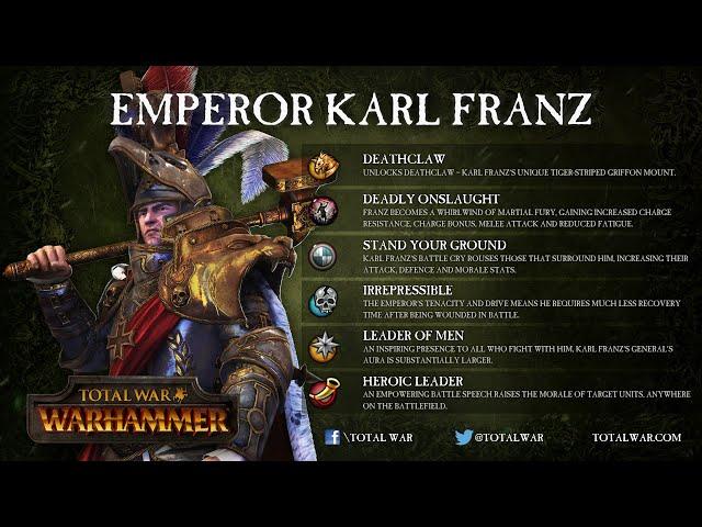 4K Total War:Warhammer III Karl Franz (Kihívás) Old World Live #13