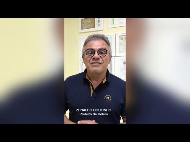 Prefeito de Belém, Zenaldo Coutinho esclarece os casos suspeitos envolvendo coronavírus