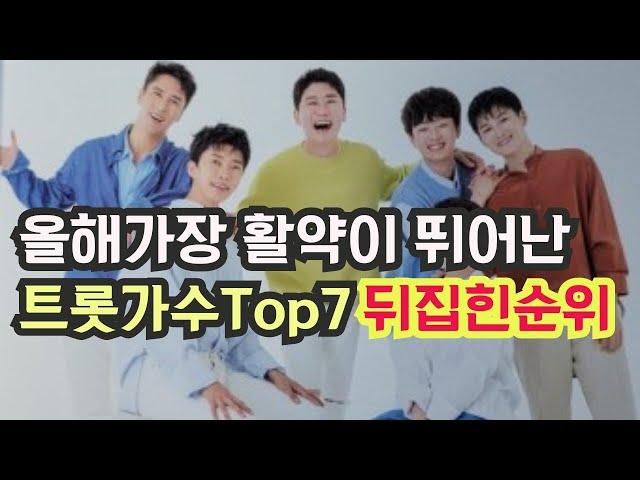 올해 가장 활약이 뛰어난 미스터 트롯 & 미스트롯 Top7