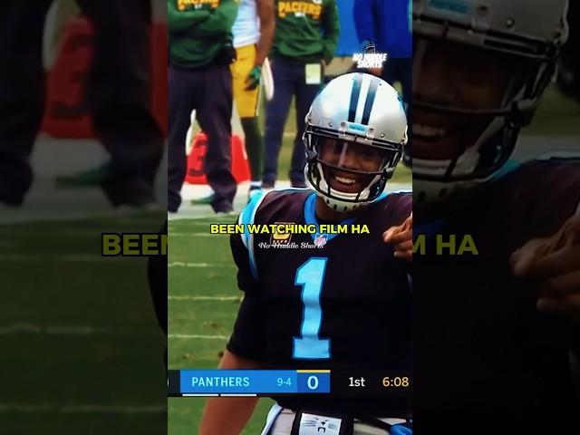 Cam Newton’s BOSS Micd Up Moment Against Clay Matthews and Packers 