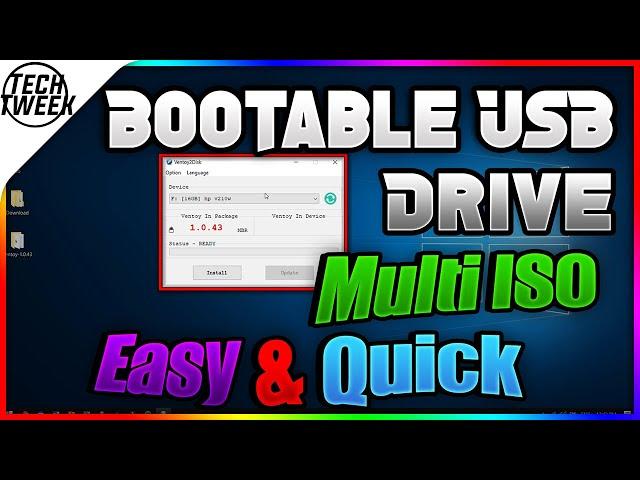 Best Bootable USB Drive Tool in 2022 | Multiple ISO Boot | Easy & Quick