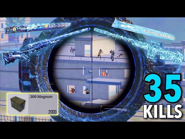 35 Kills MY BEST SNIPER AWM GAMEPLAY of the YEARPUBG Mobile