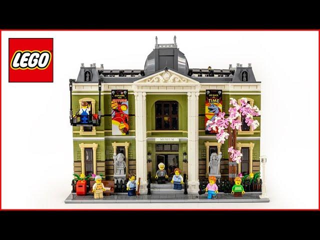 LEGO Icons 10326 Natural History Museum Speed Build - Brick Builder