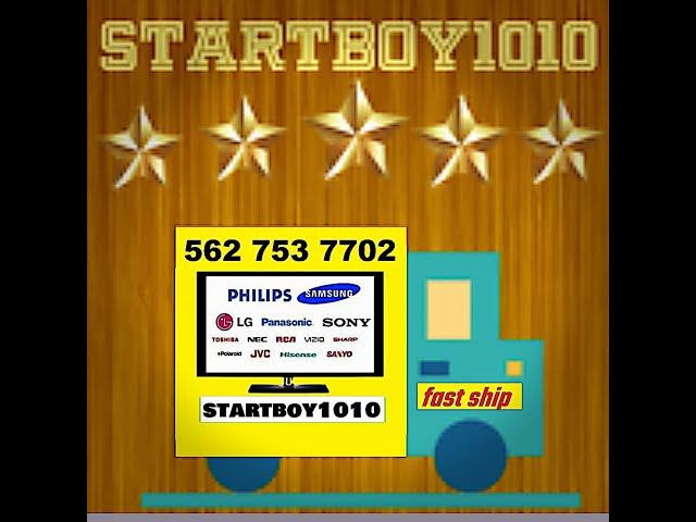 startboy1010 TV REPAIR Service Parts