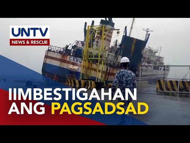 Pagsadsad ng 2 barko sa Batangas, iniimbestigahan na ng PPA