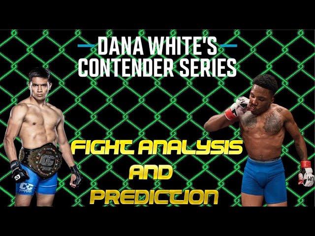 Contender Series: David Martinez vs Xavier Franklin Fight Analysis & Prediction (Week 8)