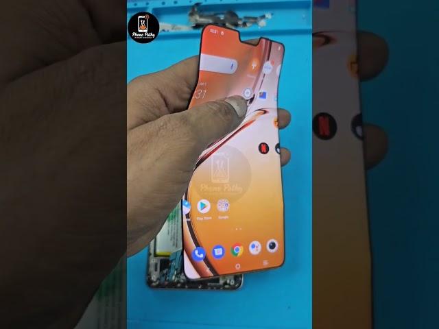 Vivo v23 pro display without glass || flexible paper display|| edge screen