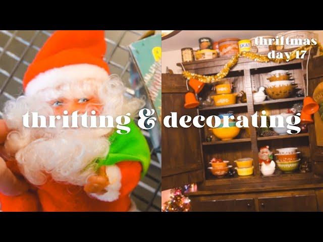 How to use thrifted items in your home, benefits, what to look for & extras Christmas 2024!