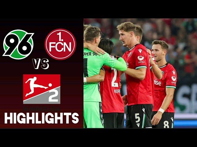 Hannover 96 vs FC Nürnberg 7.Spieltag Bundesliga.2 Highlights