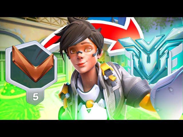 Educational Unranked To GM - Overwatch 2 - Rank 1 Peak - Tracer