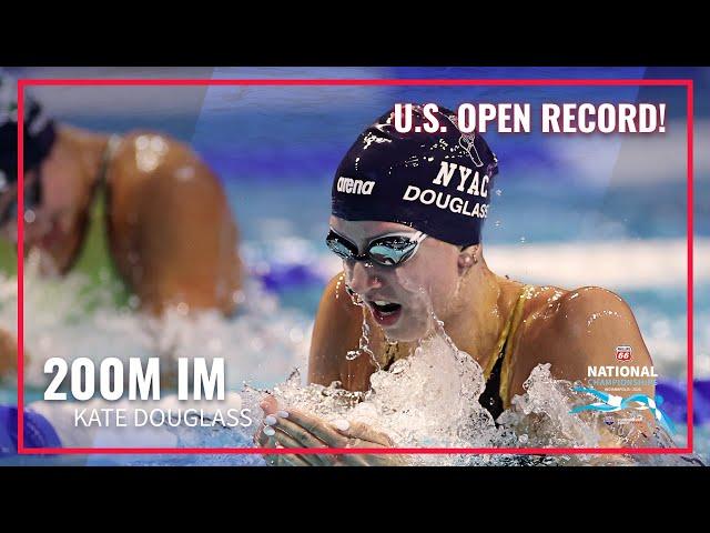 National Title & U.S. Open Record For Kate Douglass In 200M IM | Phillips 66 National Championships