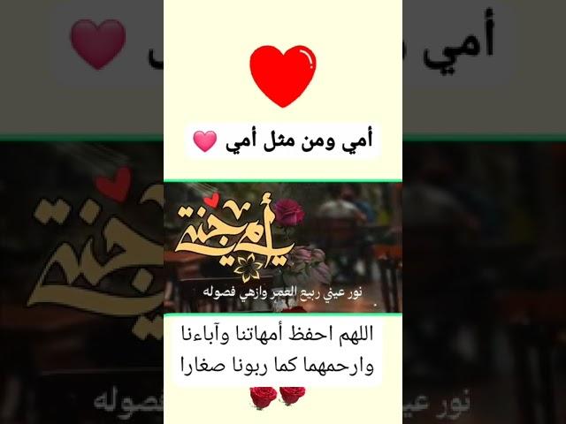 أمي يا نبض روحي