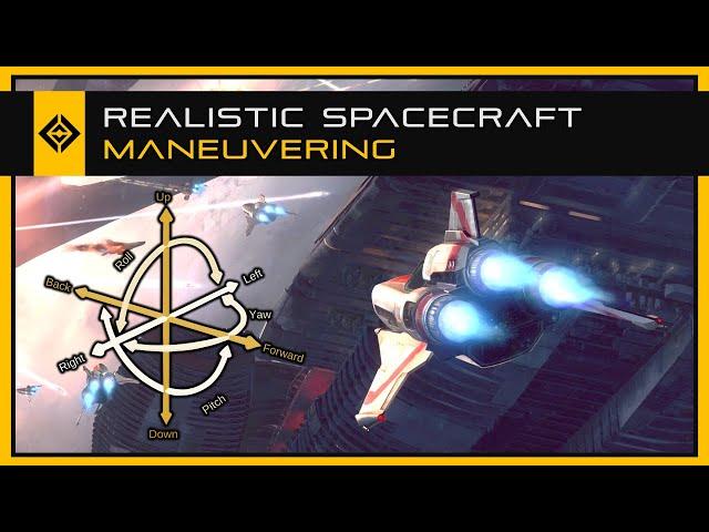 Realistic Spacecraft Maneuvering