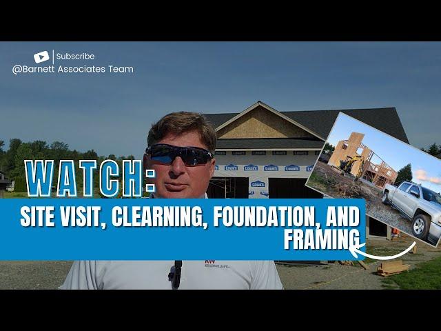 Shop Video Update: Site Visits, Clearing, Foundation & Framing