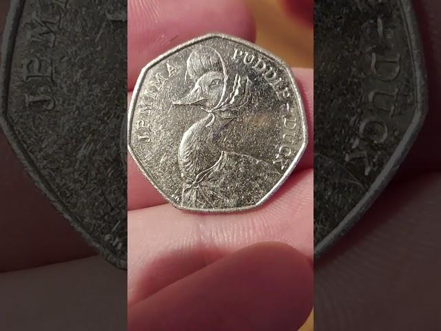 RARE JEMIMA 50 PENCE COIN