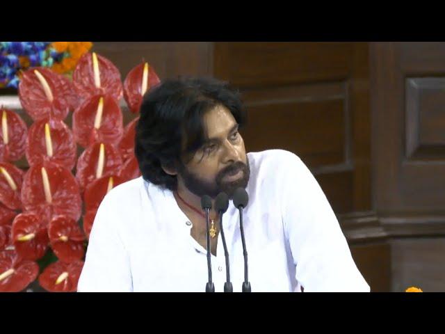 JanaSena Party Chief Sri Pawan Kalyan's Speech At NDA Parliamentary Party Meeting