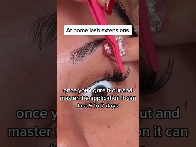 Why you should do your own lashes at home